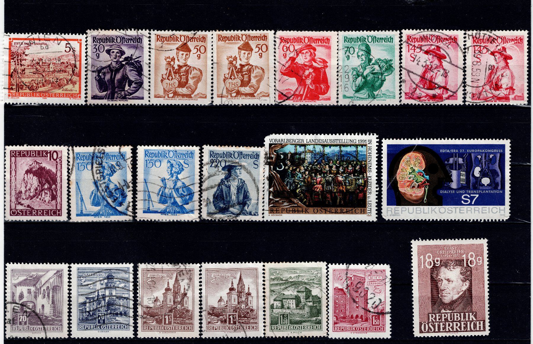 Tutti i francobolli: 123x Briefmarken österreich – Usato da Tenniken venduto da mik_6mxg 2