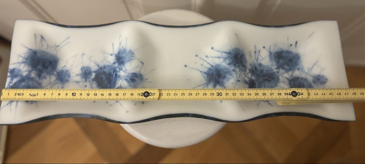 Servierplatten: Grand plat en opaline de Bernard Gilbert – Neu (gemäss Beschreibung) aus Genève von ati_tj8f 3