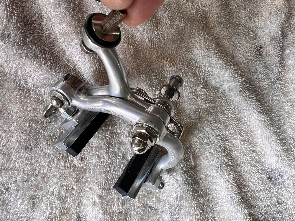 Levier De Frein Campagnolo Record NOS - Aluminium Vintage Pour Vélo Course (Italie) - Eroica