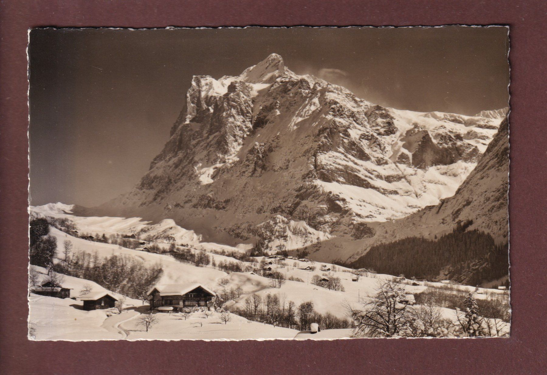 Cartoline postali: GRINDELWALD - Wetterhorn – Usato da Pully venduto da nicecards