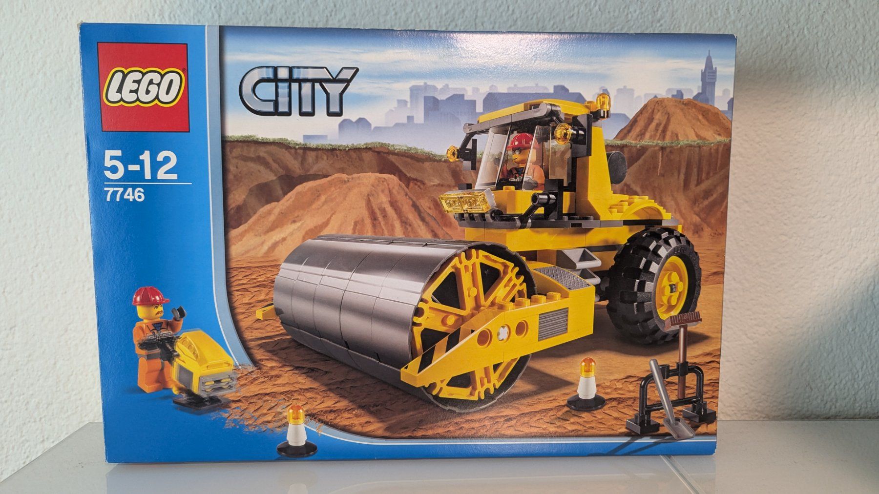 Lego Kit di costruzioni: LEGO City 7746 Strassenwalze – Usato da Dättwil AG venduto da icebear_87