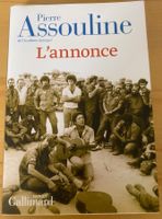 Pierre Assouline - L'annonce. Roman. Top Zustand!