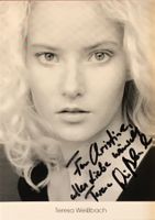 Teresa Weißbach Autogramm signiert Foto 10x15cm