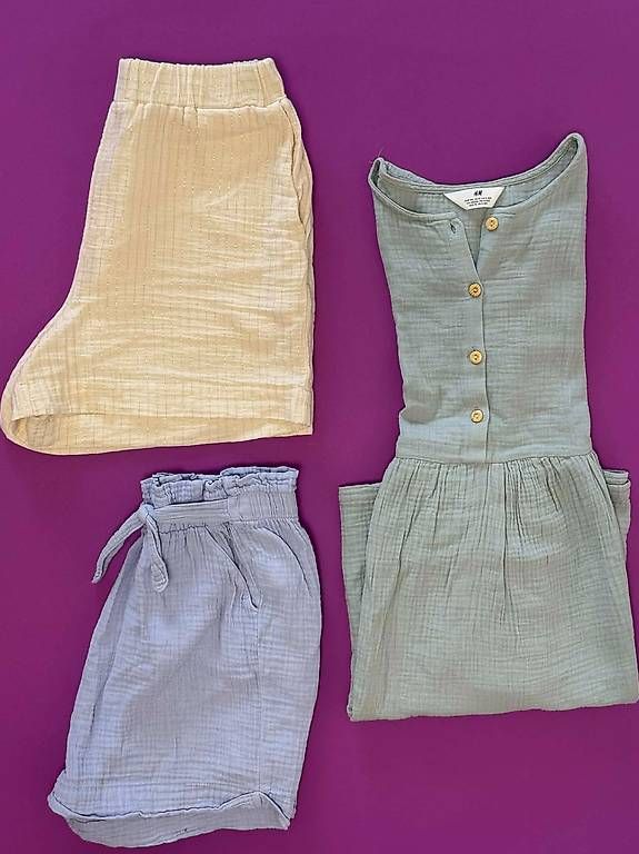 Lotti & Set di vestiti: Mädchenkleidung aus Baumwollgaze – Usato da Olten venduto da bastel73
