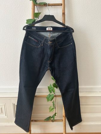 Jean Tommy Hilfiger, bleu foncé, taille 32/30 - État top!