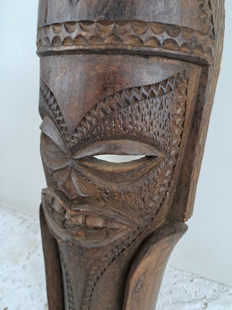 Arte internazionale: Maske aus Holz Afrika – Usato da Flums venduto da Flumsantik 4