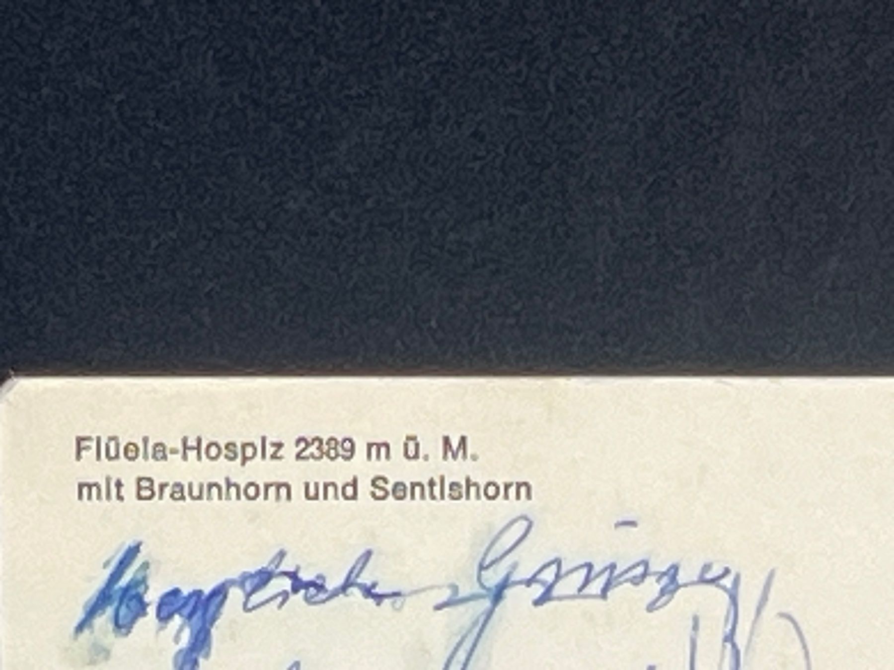 Cartoline postali: Ansichtskarte: Flüela-Hospiz 2389 m ü.M. ... – Usato da Widnau venduto da Brusi9 2