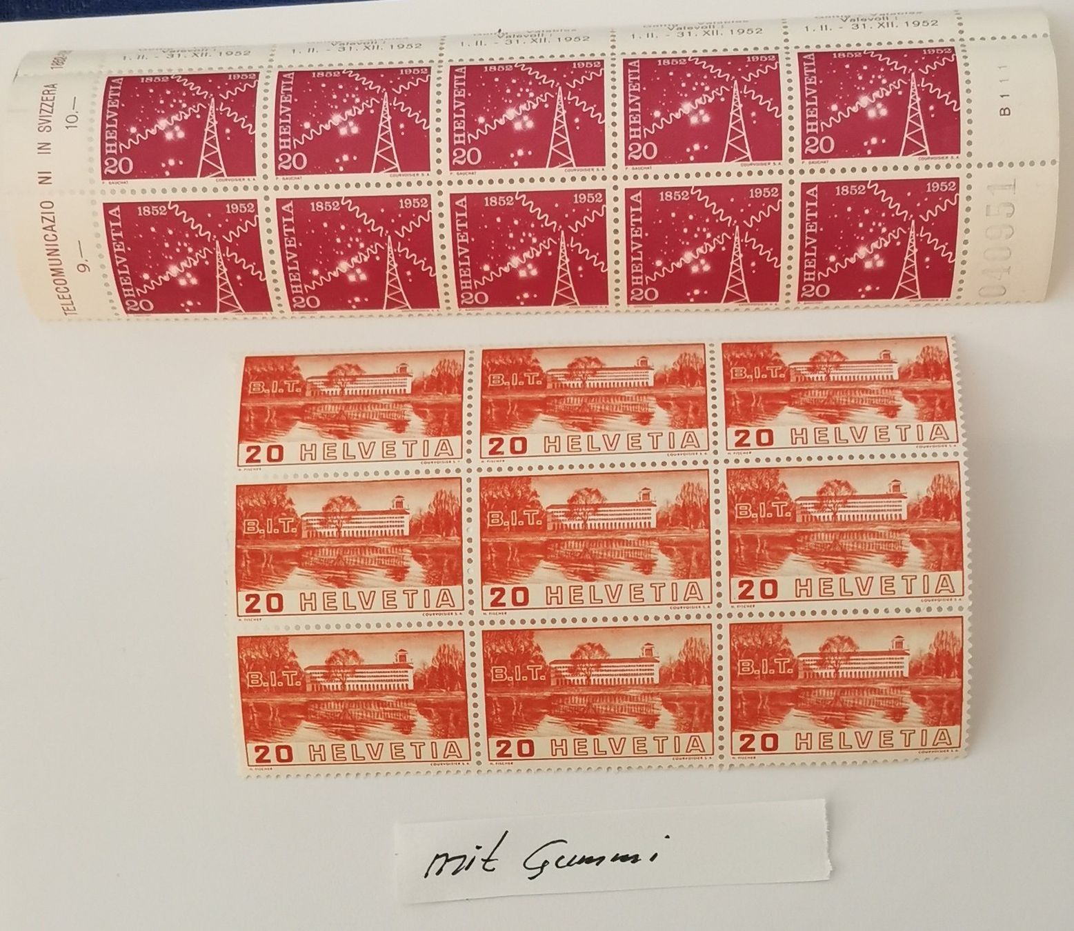 Tous les timbres: Restlot postfrisch – Neuf (Voir description) à Aadorf par Chnorli-Furz