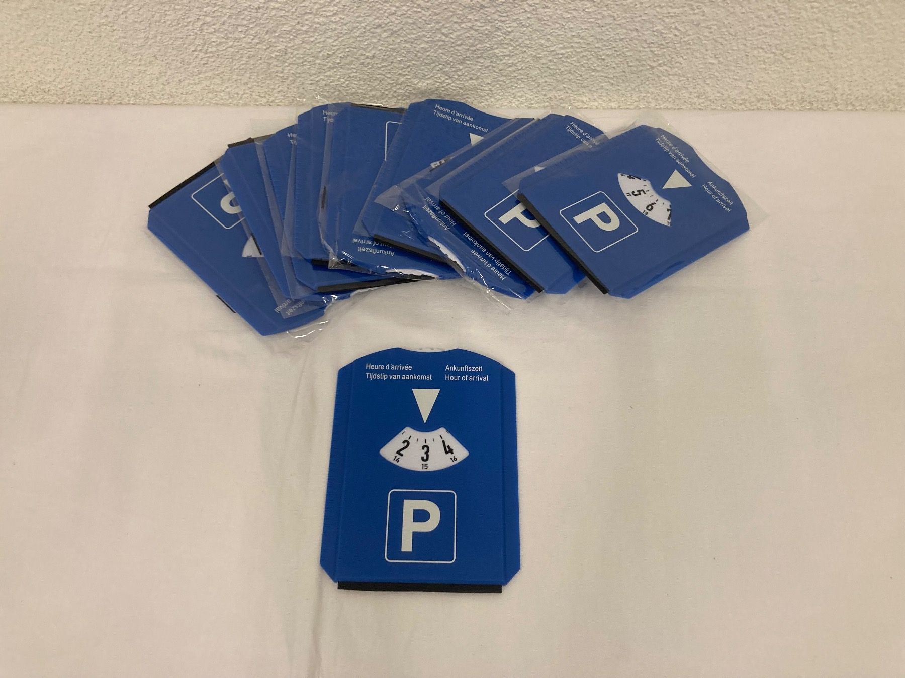 Alle Werkzeuge: Parkscheiben aus Kunststoff mit Eiskratzer, 10 Stück – Neu und originalverpackt aus Neuenhof von jorogo 1