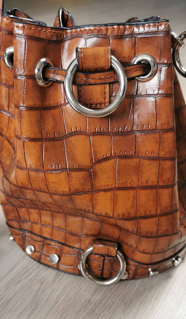 Zara Borse da donna: ZARA Handtasche braun Kunstleder – Usato da Wettingen venduto da JasminL92-2 4