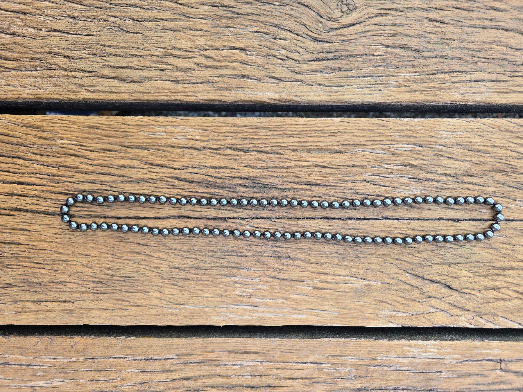 Colliers: Schmuck: Collier Blutstein/Hämatit – Neuf (Voir description) à Romanshorn par Rachacha 1