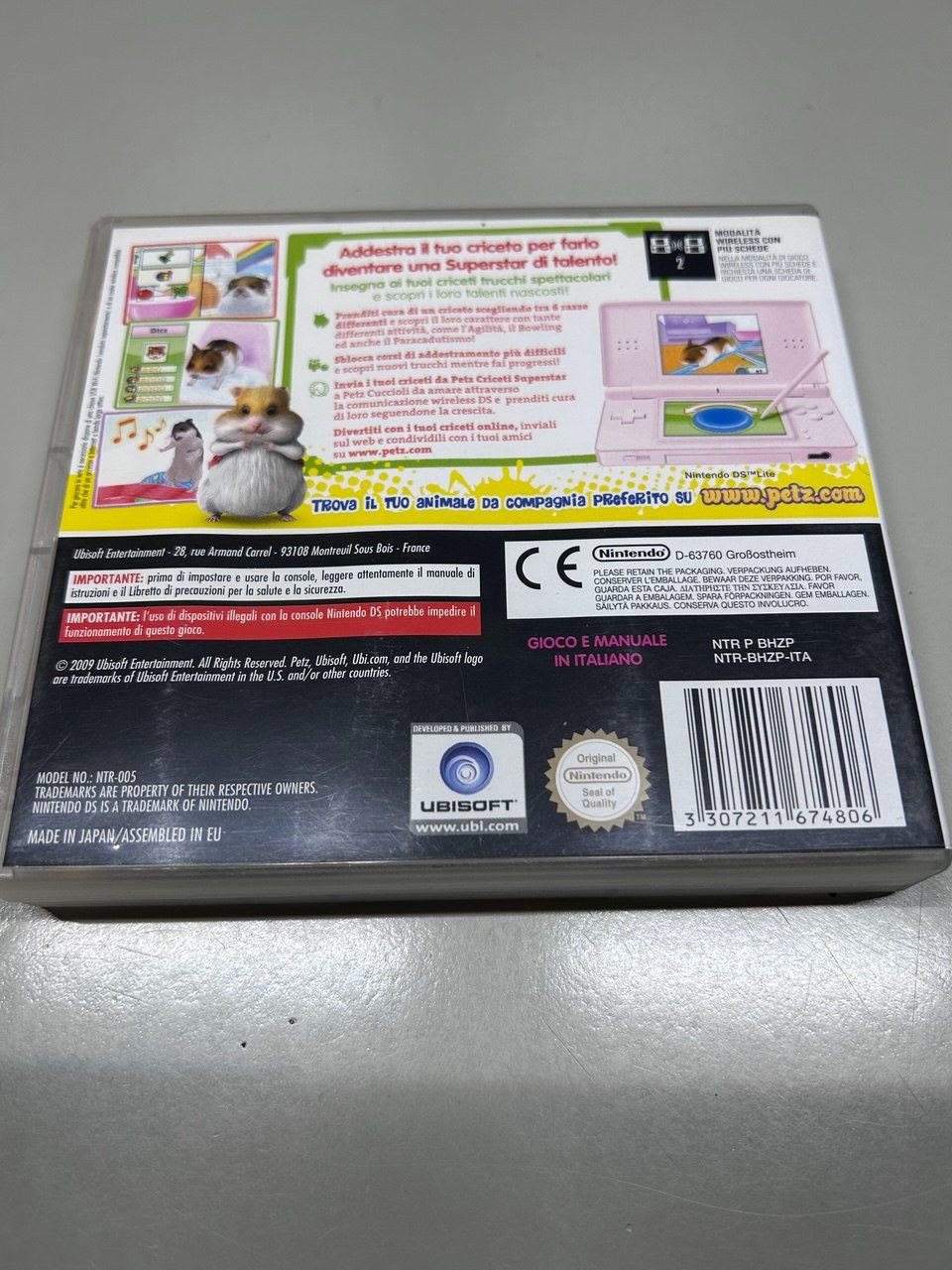 Nintendo Giochi: Petz - Criceti Superstar - Nintendo DS – Usato da Giubiasco venduto da LorisVale 1