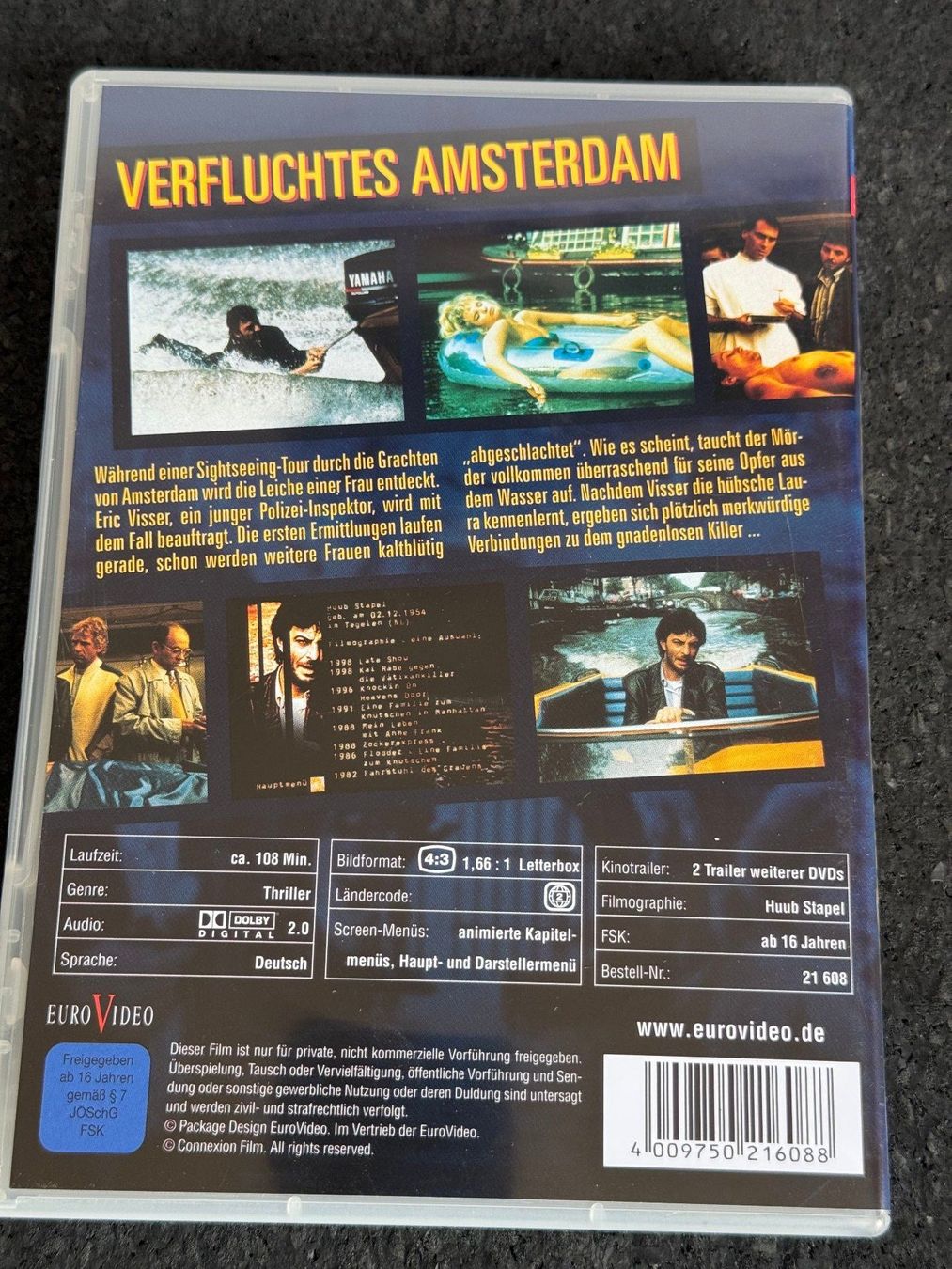 Tutti i DVDs: Verfluchtes Amsterdam DVD DE – Usato da Fribourg venduto da tschjoly 1