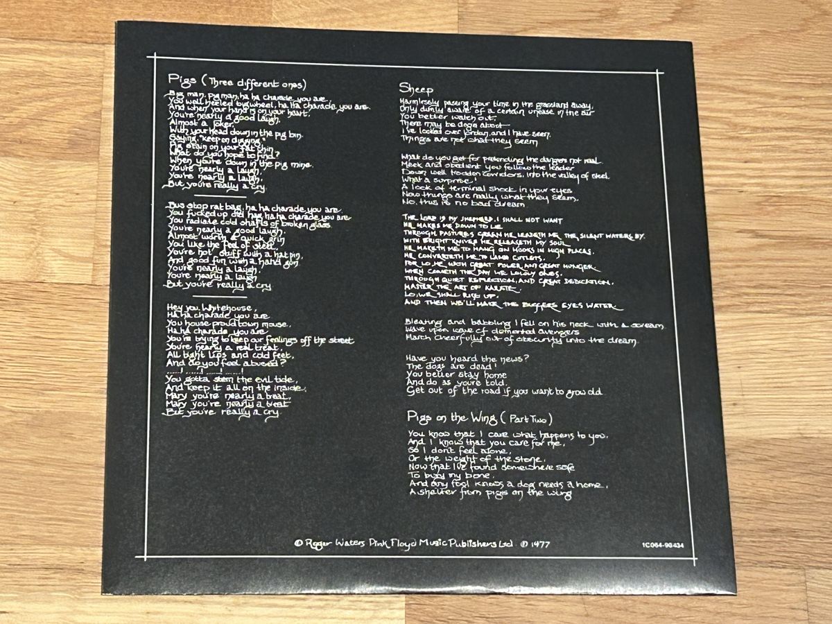 Dischi in vinile: Pink Floyd. 1977. Animals – Usato da Faulensee venduto da Mizuno06 5