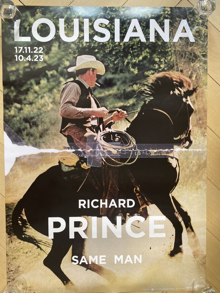 Foto & Immagini: Richard Prince "Same Man" NEW Poster 2022/23 Art Print – Nuovo (secondo la descrizione) da Zürich venduto da lesgarcons 1