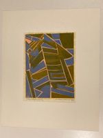 Oskar Dalvit 1973 (1911-1975) signiert 2/12 Holzschnitt Hand