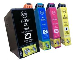 12 HP 252 XL Druckerpatronen C M Y K NEU OVP