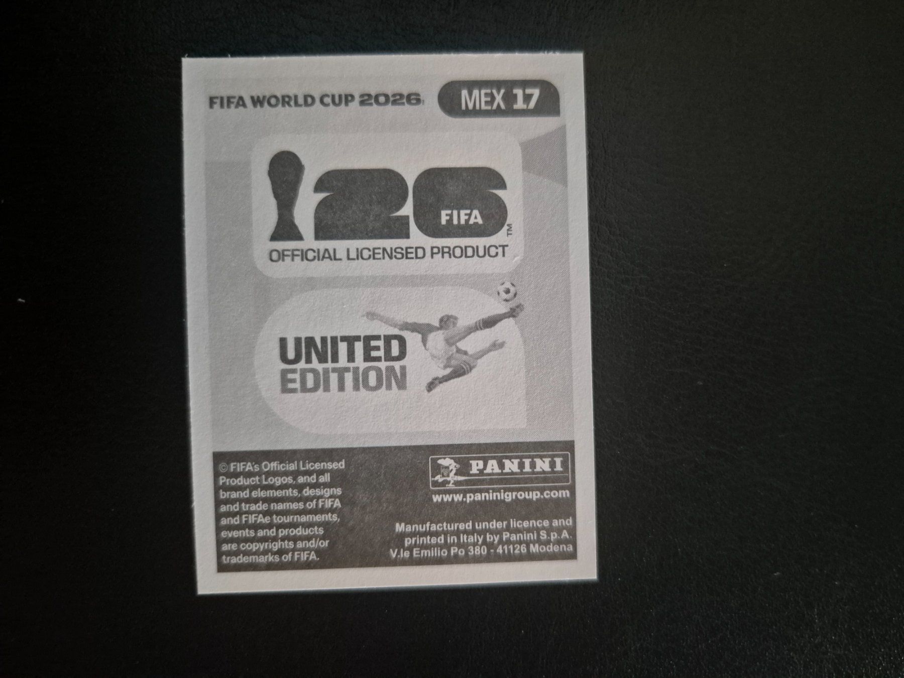 Panini Sammelbilder & Trading cards: Panini WM 26 MEX 17 – Neu (gemäss Beschreibung) aus Rorschacherberg von AJ3108 1