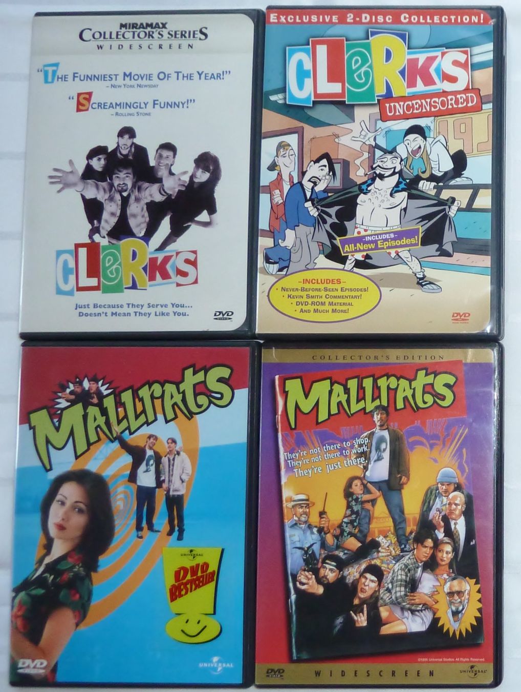 Alle DVDs: 5 Filme AFROMAN-CLIP, Jay & BOB – Gebraucht aus Siebnen von GluckPilz5684