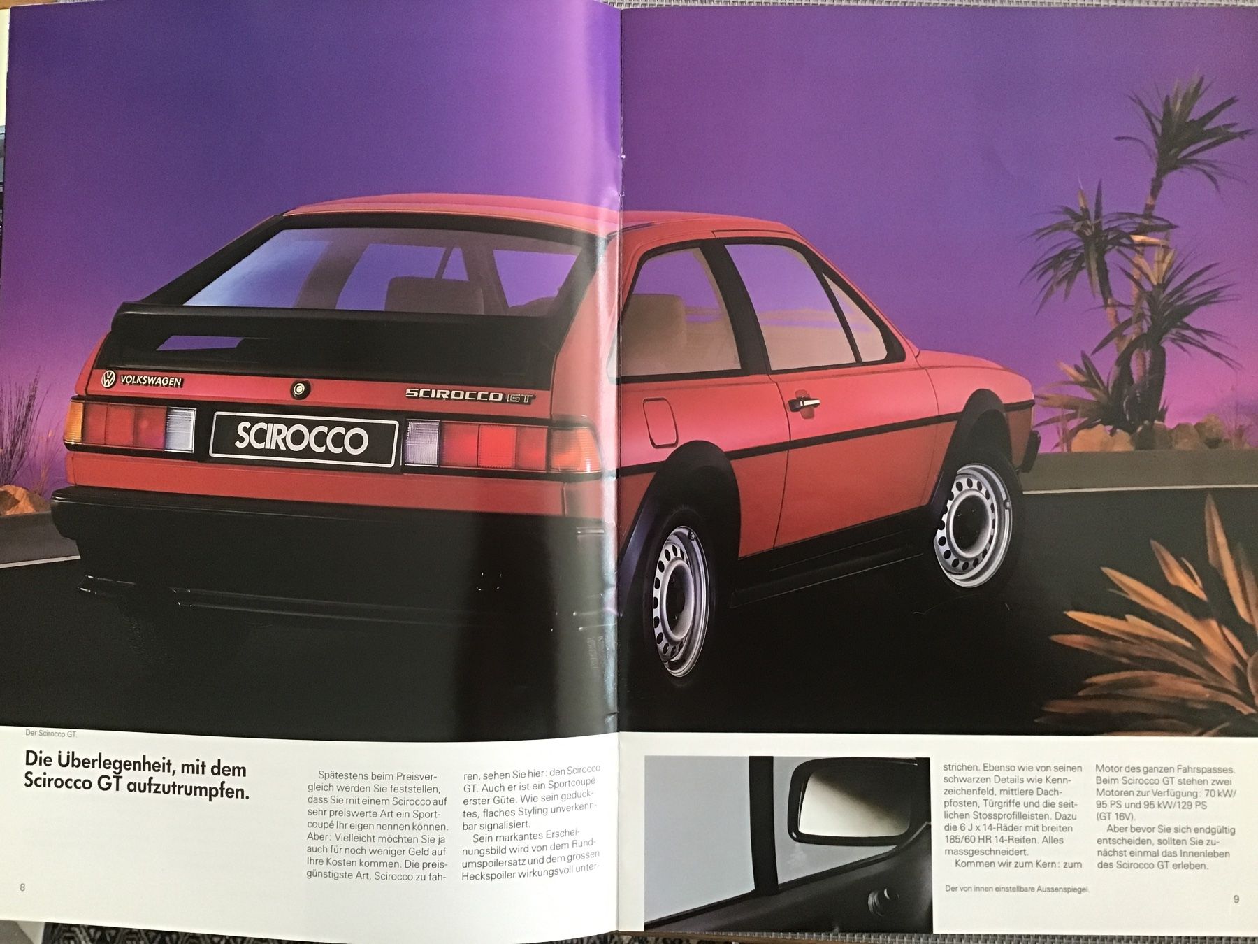 VW Documenti: VW Scirocco Verkaufsprospekt 24 Seiten August 1987 – Usato da Scherzingen venduto da Starseller62 4