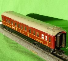 antiker DSG Schlafwagen Märklin 346/3  produziert 1954 mfsp*