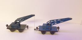 Märklin Spur 0 Tinplate Kranwagen