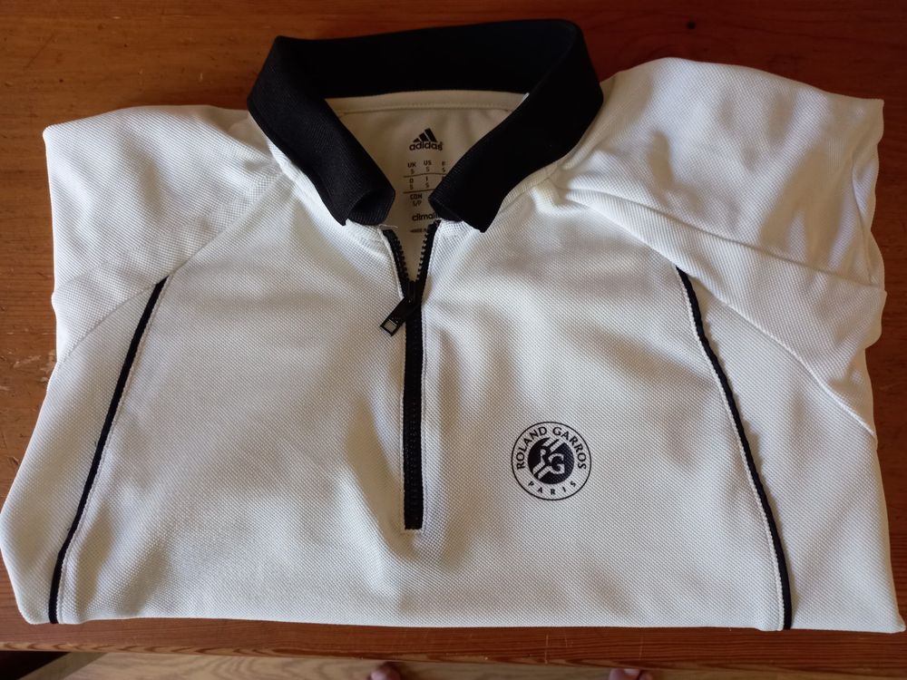 ADIDAS POLOSHIRT 3-Y GR.M ROLAND GARROS PARIS | Kaufen auf Ricardo
