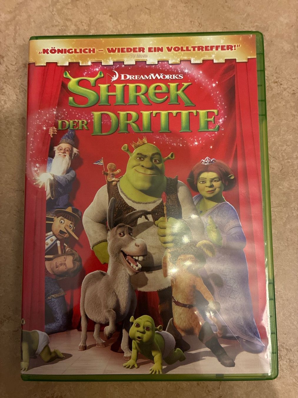 Alle DVDs: DVD- Shrek der Dritte – Gebraucht aus Guntershausen von Gloominati