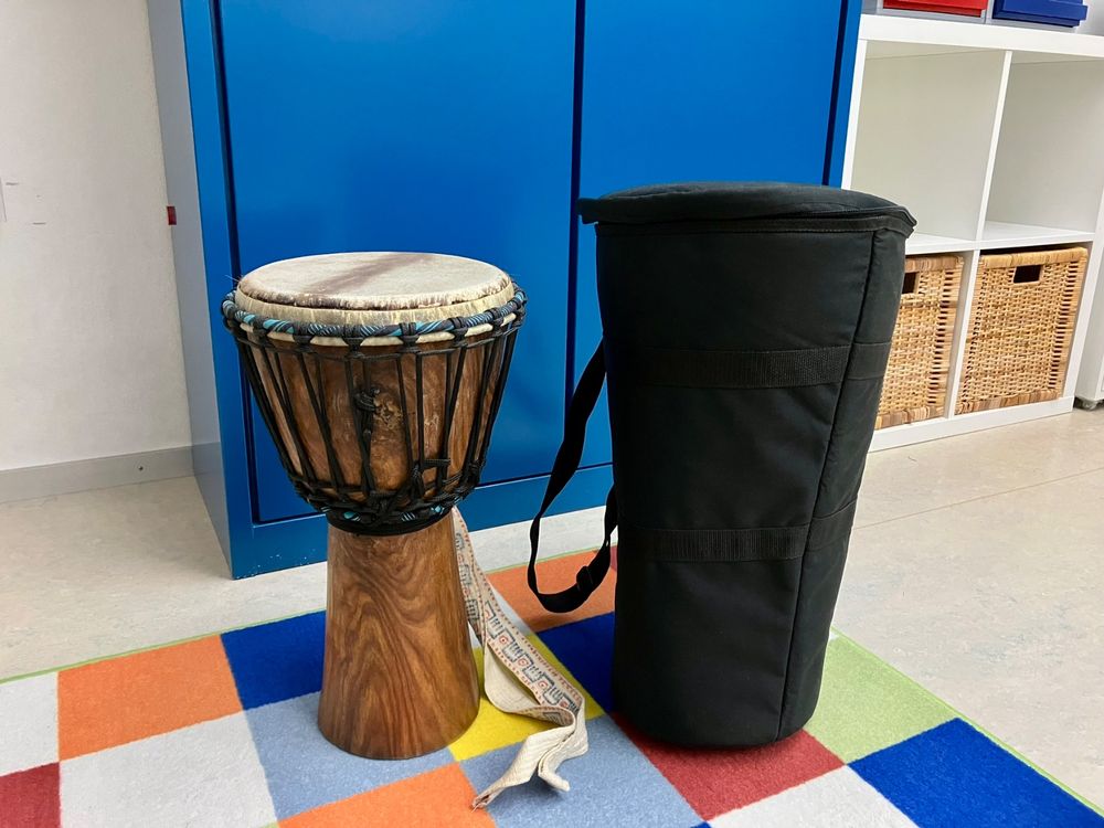 Djembe mit Tasche Kaufen auf Ricardo