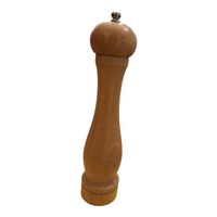 Pfeffermühle aus hellem Holz, ca. 27 cm lang