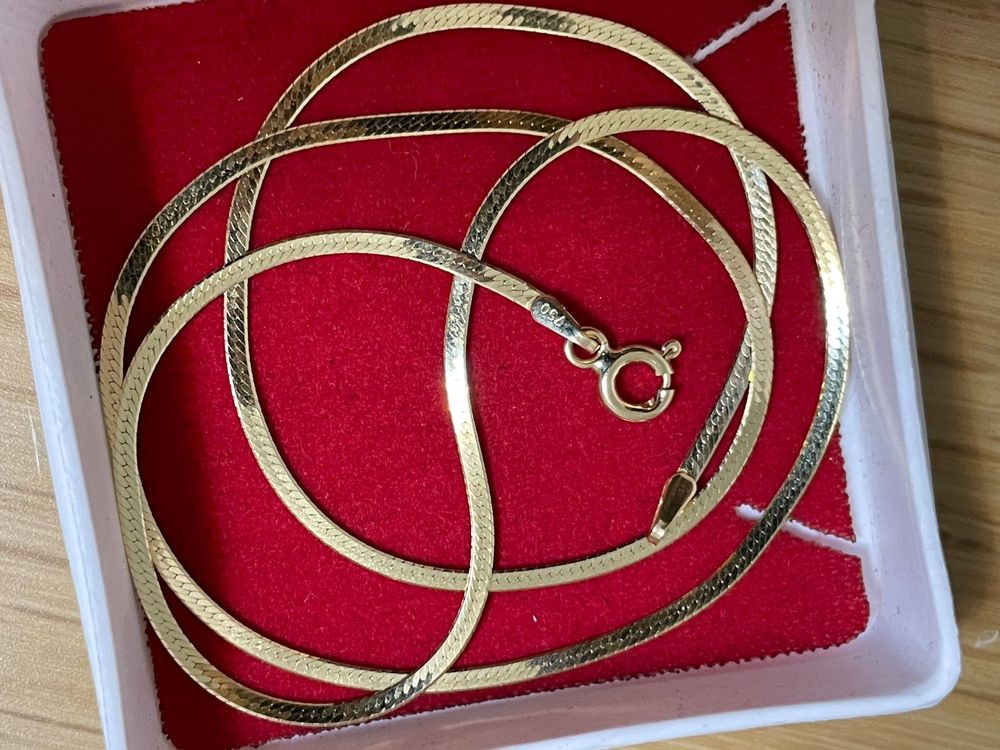 Flet kette Gold 18 ctr (Neu (gemäss Beschreibung)) in Basel für CHF 300 ...