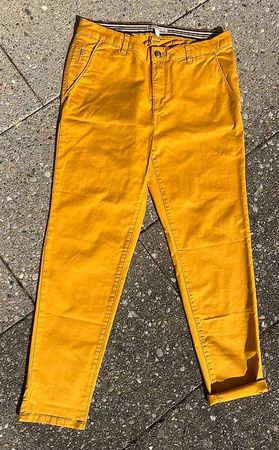 Esprit Chino Hose Gr 38, gelb