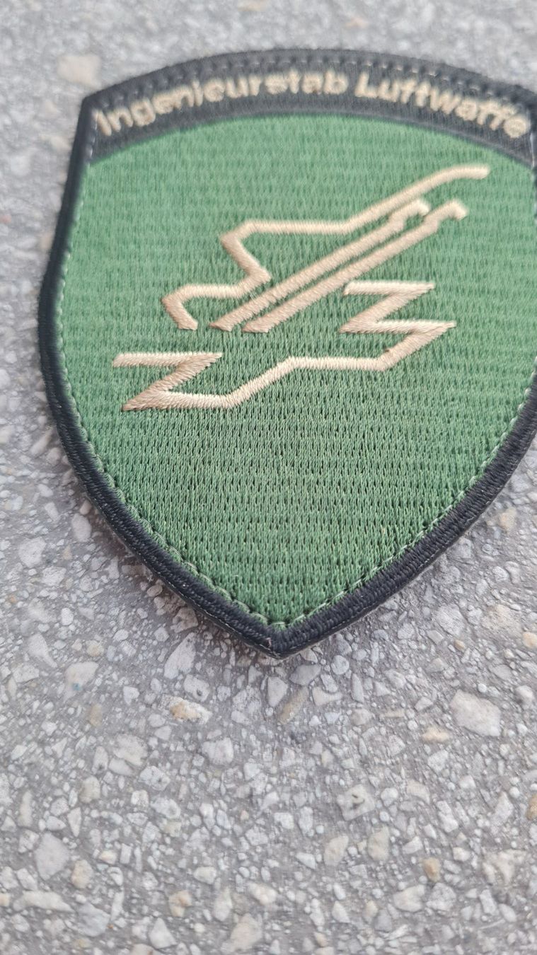 Schweizer Armee Patches: CH Armee / Badge / "Ingenieurstab Luftwaffe" / Abzeichen – Neu (gemäss Beschreibung) aus Safenwil von TOMLUK 4