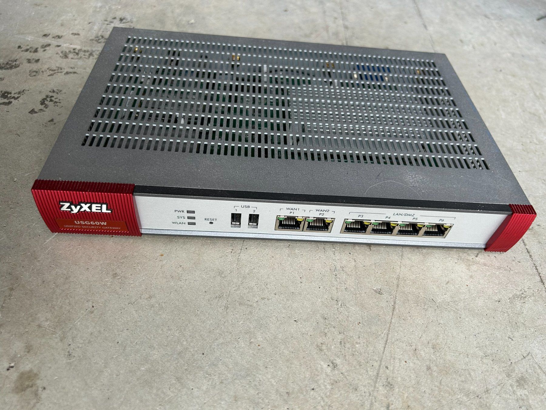 Zyxel Firewall: Zyxel Firewall USG60W – Usato da Glis venduto da ict_jwz7
