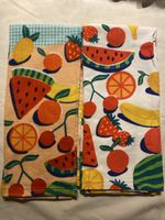 Summer Fruit Kitchen Towels, Set of 2