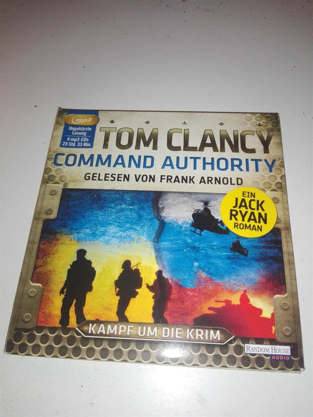 Audiolibri: Tom Clancy: Command Authority - Kampf um die Krim (4-mp3 CD) – Usato da St.Gallen venduto da elk2023