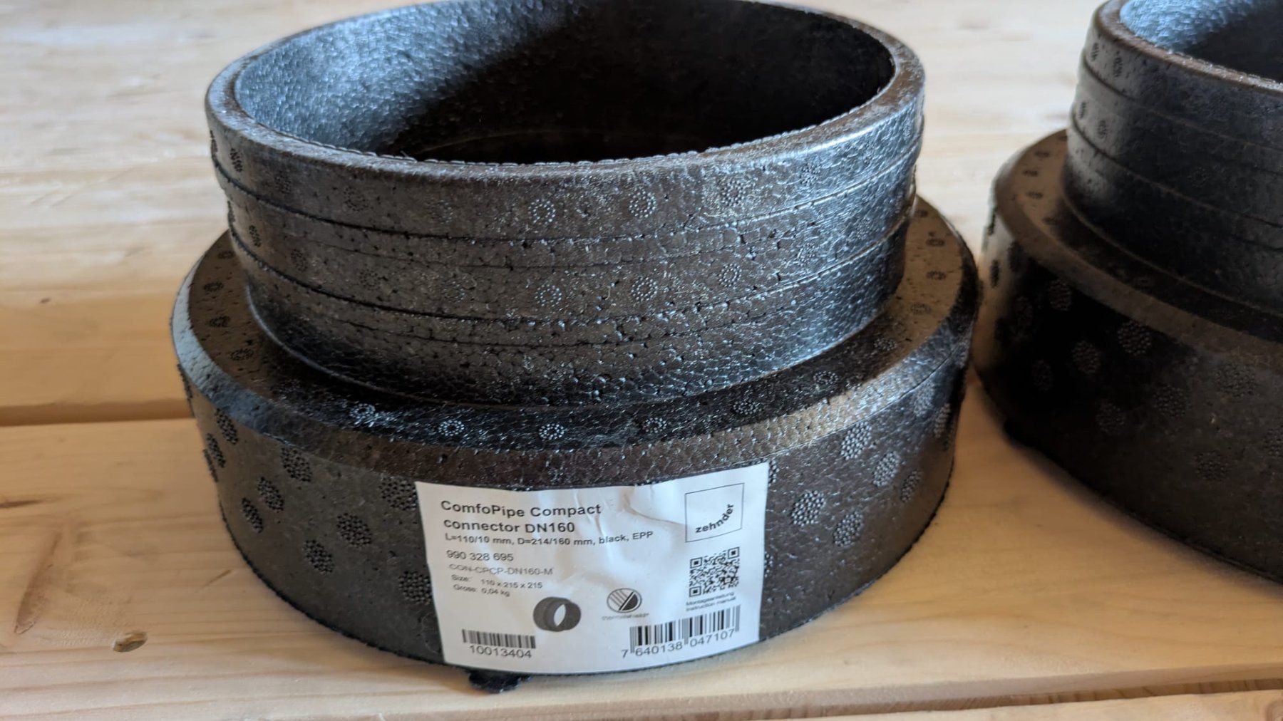 Bombes aérosol: Zehnder ComfoPipe Compact Muffe DN 160 – Neuf (Voir description) à Grosshöchstetten par HCOG