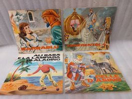 4x Vecchi libri - 1970/71 - Il girotondo delle fiabe