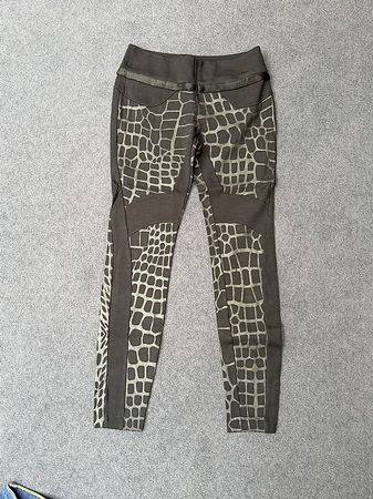Designer-Hose mit Animal-Print