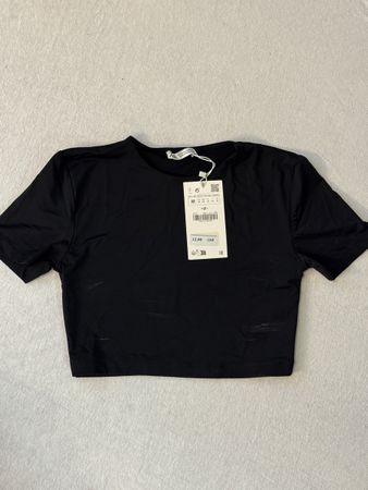 Damen Shirt Schwarz Grösse M mit Etikett