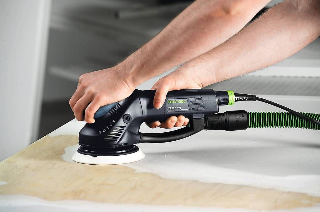 Festool Smerigliatrici & Lucidatrici: Festool Exzenterschleifer RO 150 FEQ-Plus – Nuovo e nell'imballaggio originale da Urdorf venduto da WeMaWe 1