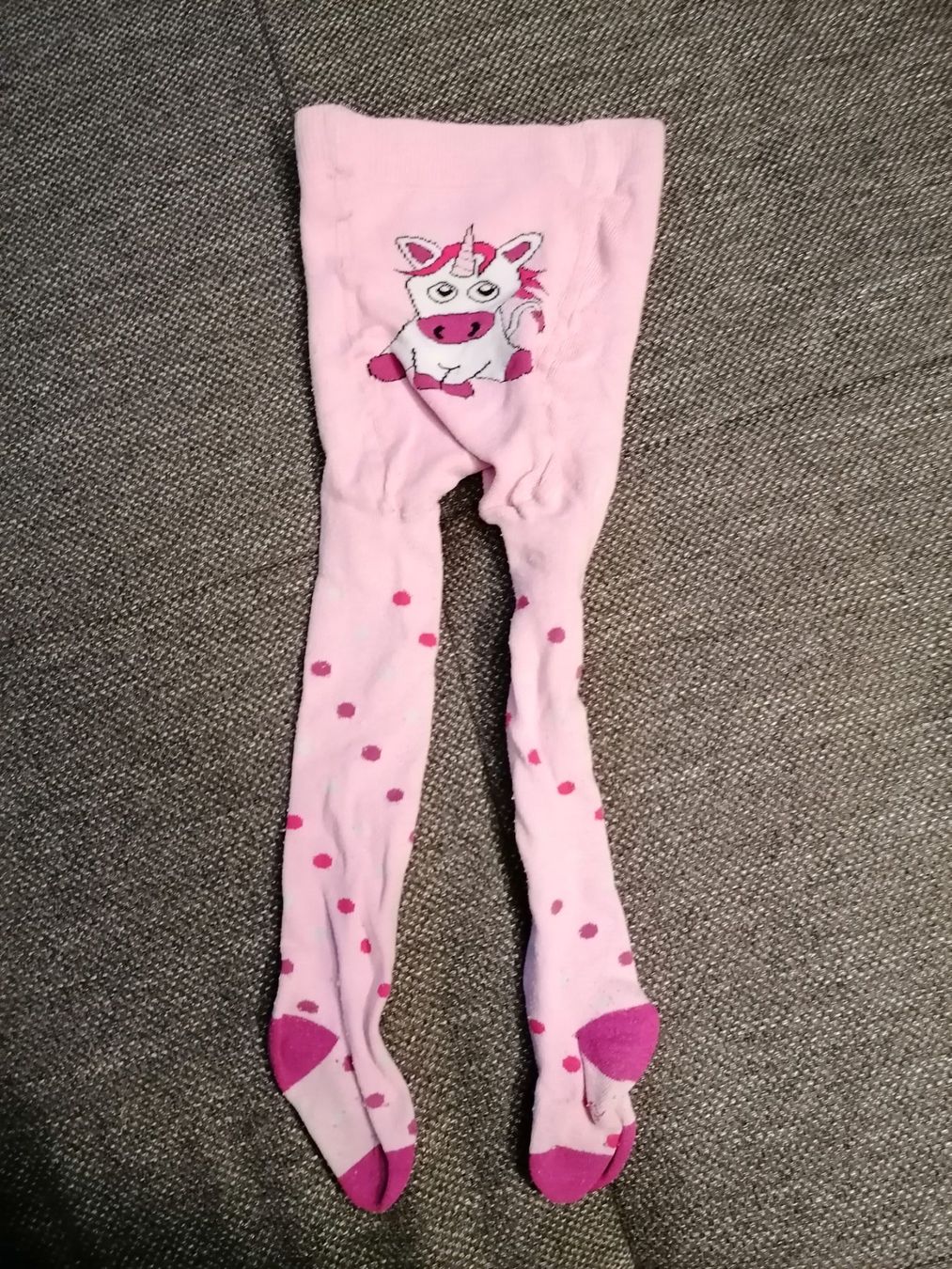 Calze & Collant: Strumpfhose Gr. 86 /92 mit Einhorn – Usato da Büttikon AG venduto da Amineah