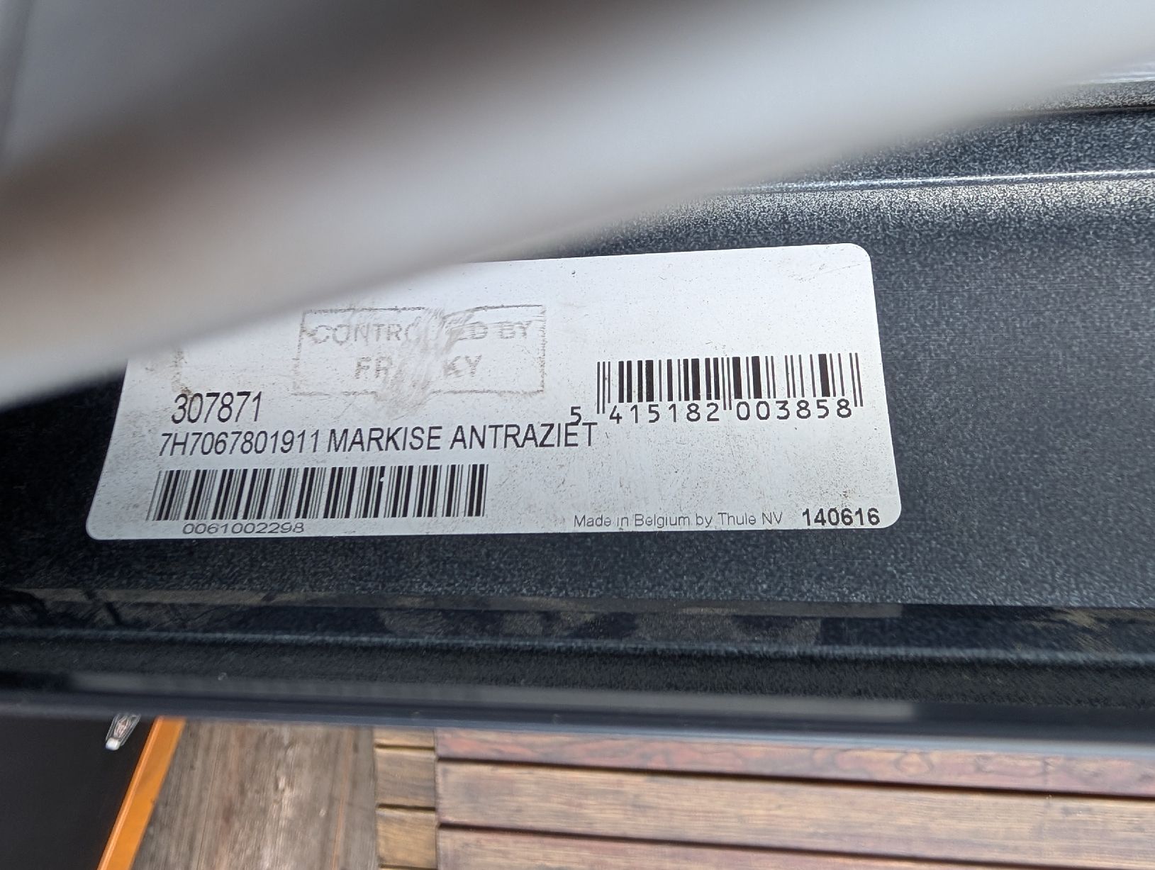 Tende da sole: Markise zu VW T5 California – Difettoso da Säriswil venduto da F_Kaufmann 3
