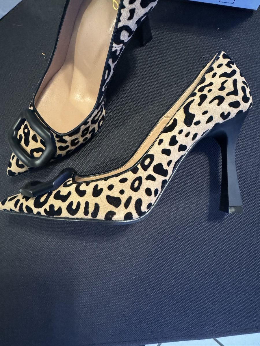 Scarpe da donna: Scarpa in cuoio leopardata – Nuovo e nell'imballaggio originale da Grono venduto da tes_6t5v 4