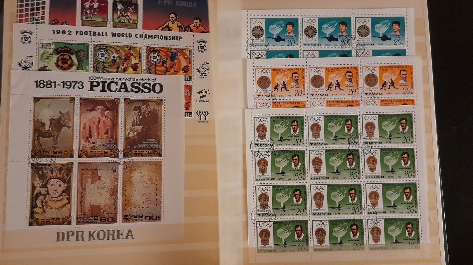 Tutti i francobolli: Sonderblocks Korea mit Album – Usato da Balgach venduto da SIMEON27 1