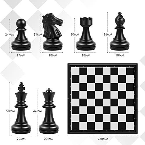 Jeux: Schachspiel Magnetischem Einklappbar Schachbrett Schach – Neuf avec emballage d'origine à Hundwil par pac_6jh8 3