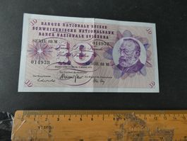 Schweiz 1973, 10 Franken