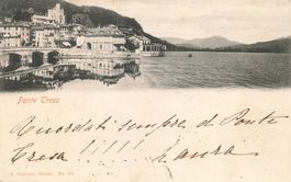 Ponte Tresa TI Lago di Lugano panorama