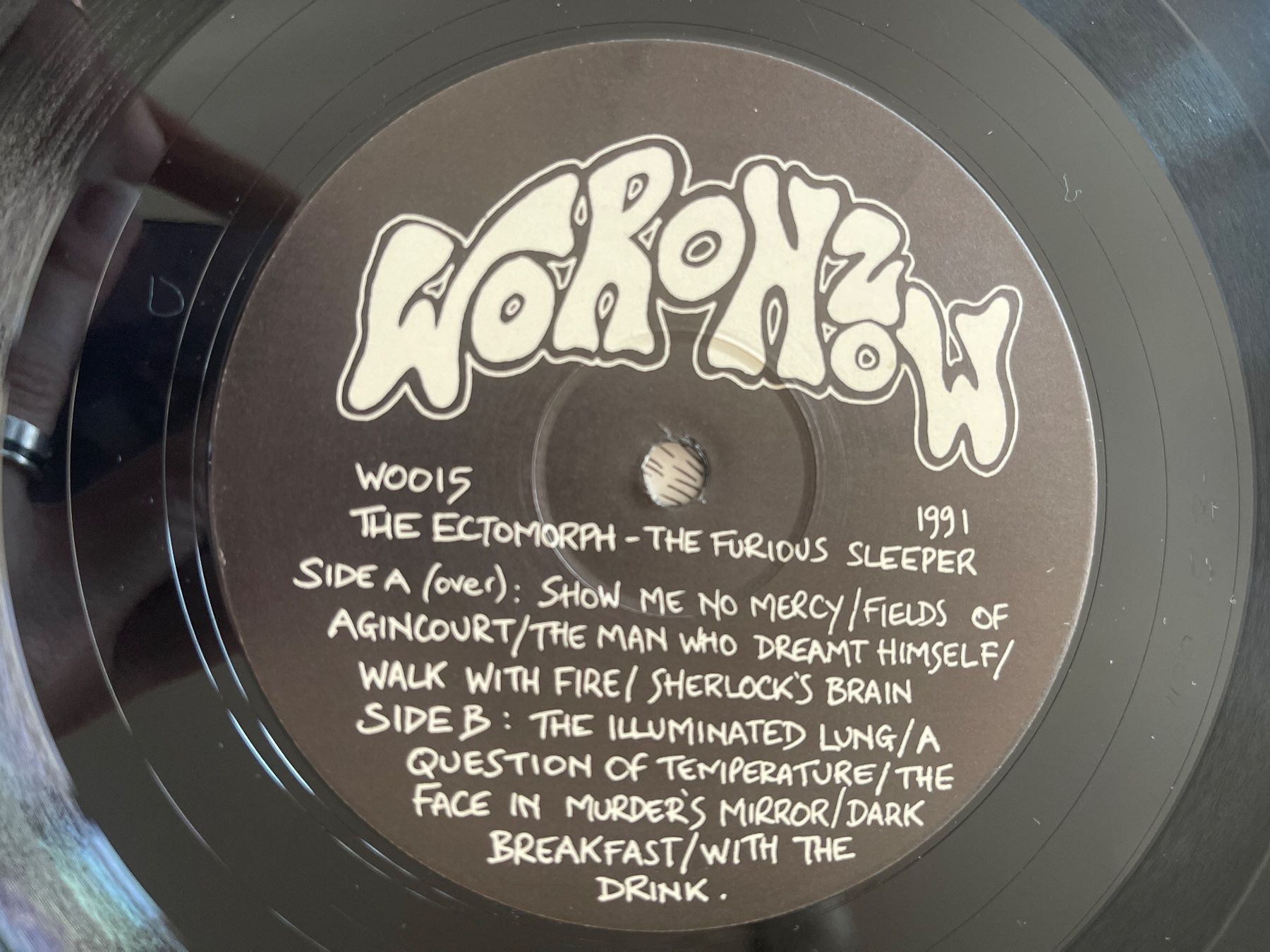 Vinyles: S1146/The Ectomorph - The Furious Sleeper – D'occasion à Frutigen par Philippe_jsp 2