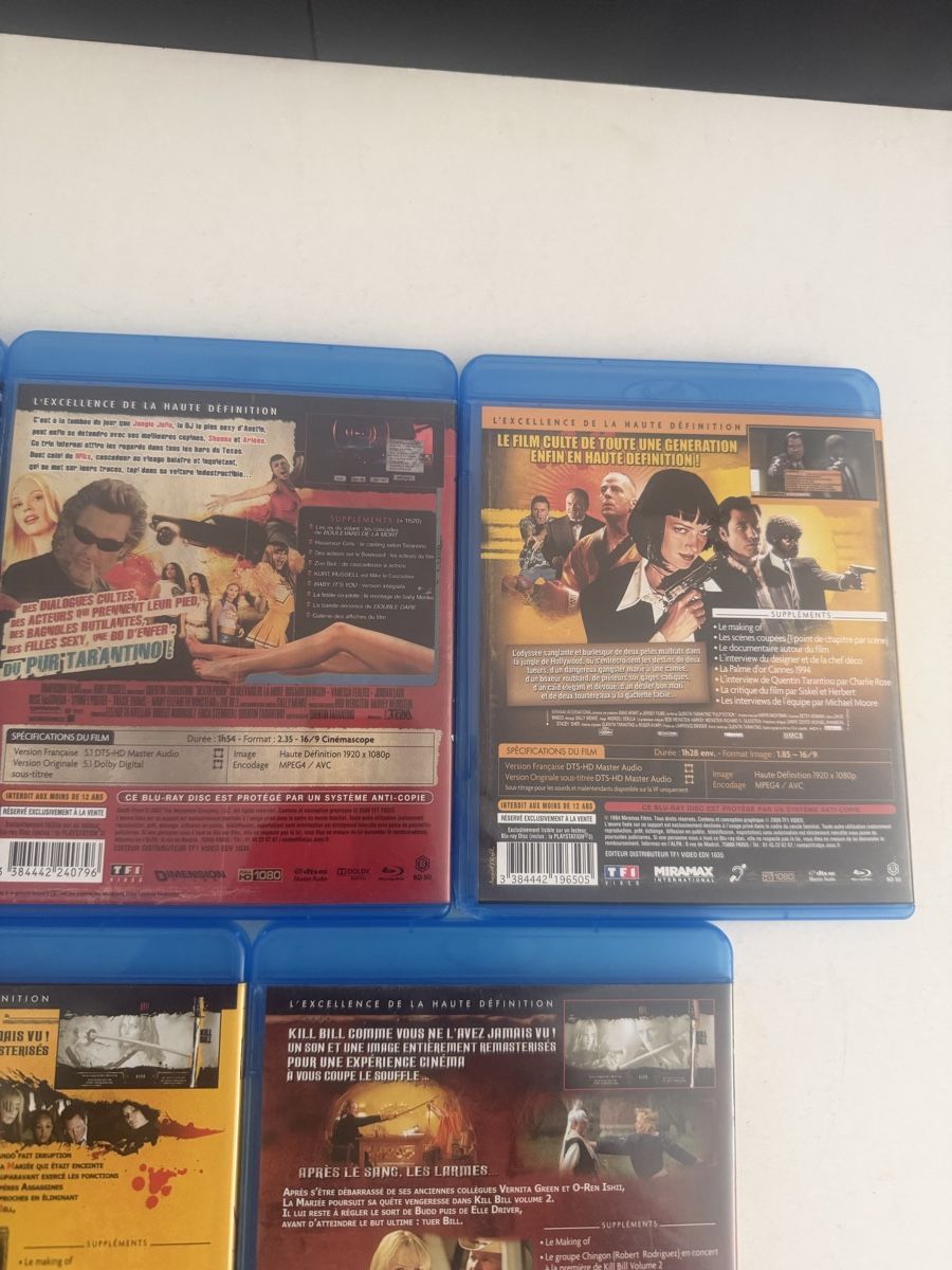 Alle DVDs: Lot Blu-ray Quentin Tarantino - 5 films – Gebraucht aus Genève von sho_67qj 3